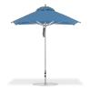 7.5 foot Square Aluminum Rib Market Umbrella, Marine Grade Top