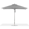 8.5 Ft. Rectangular G-Series Monterey Market Umbrella with Pulley & Pin - Black