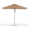 8.5 Ft. Rectangular G-Series Monterey Market Umbrella with Pulley & Pin - Black