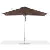 8.5 Ft. Rectangular G-Series Monterey Market Umbrella with Pulley & Pin - Black