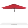 8.5 Ft. Rectangular G-Series Monterey Market Umbrella with Pulley & Pin - Black