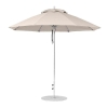 9 foot Diameter Fiberglass Market Umbrella, Marine Grade Canopy