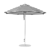 9 foot Diameter Fiberglass Market Umbrella, Marine Grade Canopy