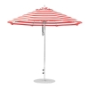 9 foot Diameter Fiberglass Market Umbrella, Marine Grade Canopy