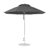 9 foot Diameter Fiberglass Market Umbrella, Marine Grade Canopy