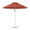 9 foot Diameter Fiberglass Market Umbrella, Marine Grade Canopy