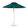 9 foot Diameter Fiberglass Market Umbrella, Marine Grade Canopy