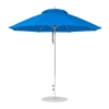 9 foot Diameter Fiberglass Market Umbrella, Marine Grade Canopy