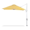 9 ft. Square Crank Lift Aluminum Cantilever Umbrella with Marine Grade Fabric