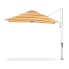 9 ft. Square Crank Lift Aluminum Cantilever Umbrella with Marine Grade Fabric