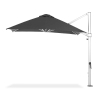 9 ft. Square Crank Lift Aluminum Cantilever Umbrella with Marine Grade Fabric