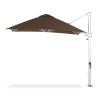 9 ft. Square Crank Lift Aluminum Cantilever Umbrella with Marine Grade Fabric