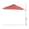 9 ft. Square Crank Lift Aluminum Cantilever Umbrella with Marine Grade Fabric