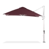 9 ft. Square Crank Lift Aluminum Cantilever Umbrella with Marine Grade Fabric