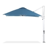 9 ft. Square Crank Lift Aluminum Cantilever Umbrella with Marine Grade Fabric