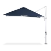 9 ft. Square Crank Lift Aluminum Cantilever Umbrella with Marine Grade Fabric