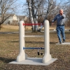 Concrete Ladder Toss Outdoor Game Equipment 