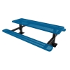 RHINO 8 ft. Thermoplastic Polyolefin Coated Double Pedestal Picnic Table