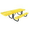 RHINO 8 ft. Thermoplastic Polyolefin Coated ADA Compliant Picnic Table with Extended Top