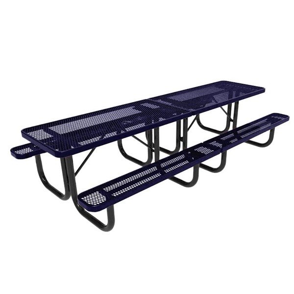 RHINO 10 ft. Thermoplastic Polyolefin Coated Picnic Table - Quick Ship - 368 lbs.