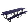 RHINO 10 ft. Thermoplastic Polyolefin Coated Picnic Table - Quick Ship - 368 lbs.