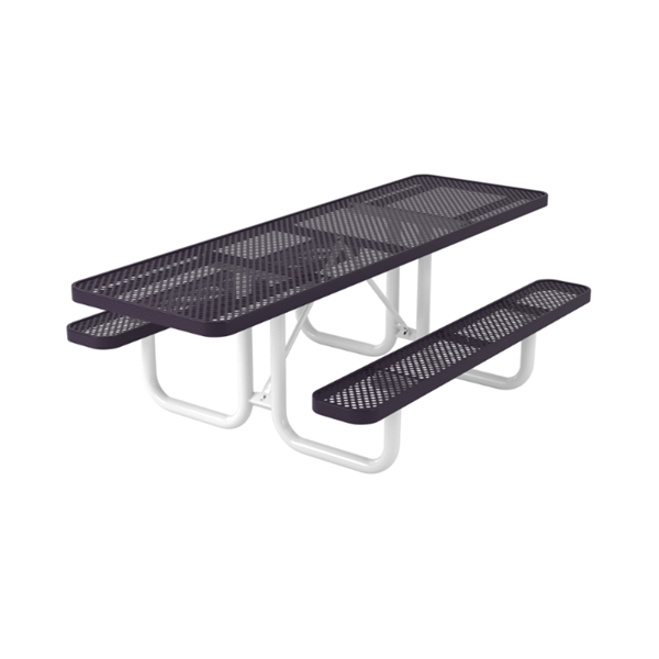 Steel Picnic Table with Double Side Wheelchair Access