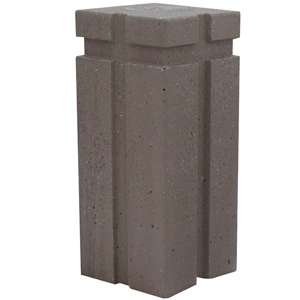 Square Concrete Bollard