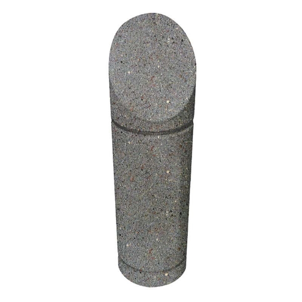 Concrete Bollard With Beveled Top