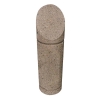 Concrete Bollard With Beveled Top