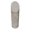 Concrete Bollard With Beveled Top