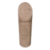 Concrete Bollard With Beveled Top