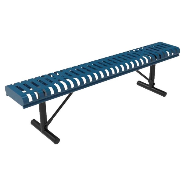 RHINO Slatted Rolled Bench without Back