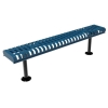 RHINO Slatted Rolled Bench without Back