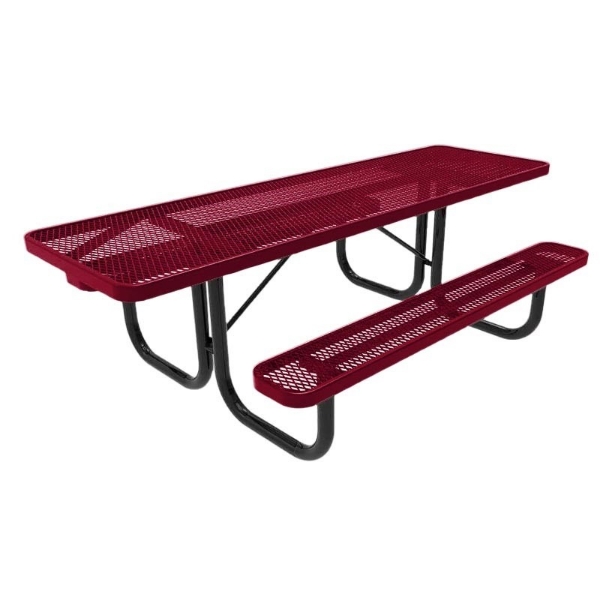 RHINO ADA 8 ft. Thermoplastic Polyolefin Coated Picnic Table