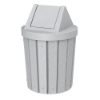 42 Gallon Plastic Receptacle with Swing Lid