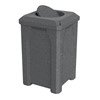 	32 Gallon Plastic Receptacle with Bug Barrier Lid