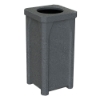 22 Gallon Plastic Receptacle with Flat Lid