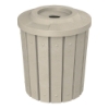 	42 Gallon Round Signature Plastic Receptacle