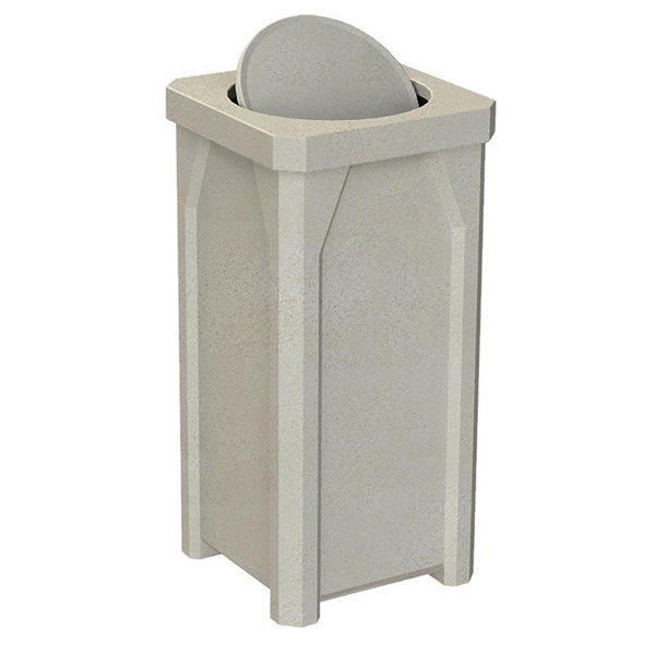 22 Gallon Plastic Receptacle with Bug Barrier Lid