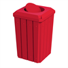 32 Gallon Plastic Receptacle with Bug Barrier Lid and Liner