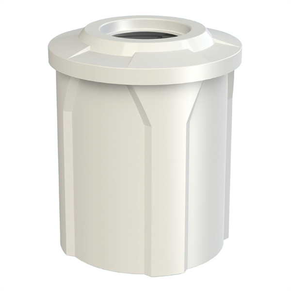 42 Gallon Round Plastic Receptacle