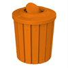 42 Gallon Plastic Receptacle with Bug Barrier Lid & Line