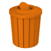 42 Gallon Plastic Receptacle with Bug Barrier Lid & Line