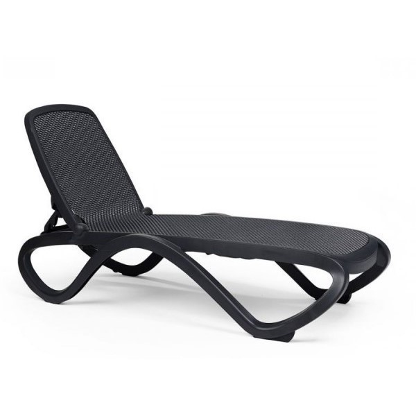 Omega Sling Plastic Resin Chaise Lounge 31 lbs. Furniture Leisure