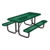 Ultra Leisure Style Polyethylene Coated Metal Picnic Table