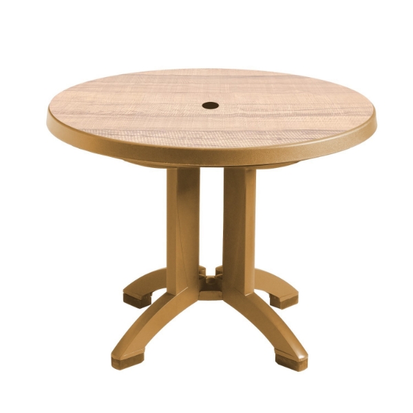 Aquaba Decor Pedestal Table