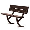 Acadia Bench with Back