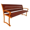 Bryce IPE Bench with Back