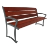 Bryce IPE Bench with Back