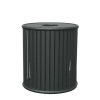 Zion 32 Gallon Steel Trash Receptacle